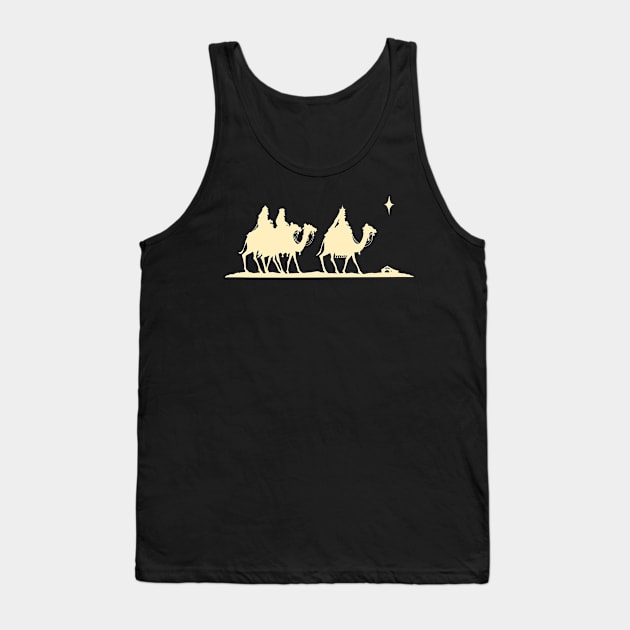 Three Kings Nativity Scene Tank Top by Flippin' Sweet Gear